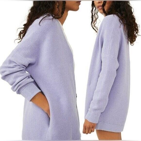 Free People Ottoman Sweater Cardigan‎ Size XS NWT - Picture 4 of 9